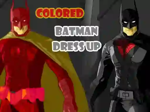 Colored Batman Dress Up — безплатна онлайн игра