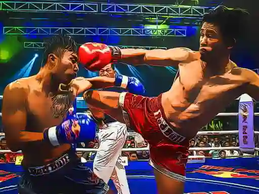 MuayThai Fighters Jigsaw — безплатна онлайн игра