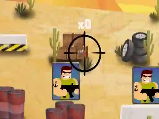 2D War Friends Shooting — безплатна онлайн игра