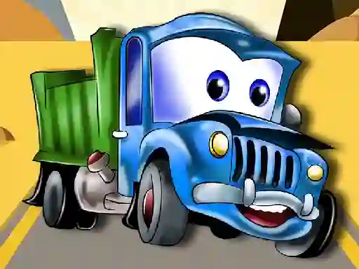 Kids Truck Puzzle — безплатна онлайн игра