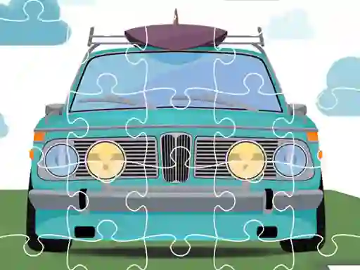 Retro Cars Jigsaw — безплатна онлайн игра