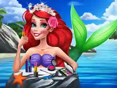 Princesses: summer makeup — безплатна онлайн игра