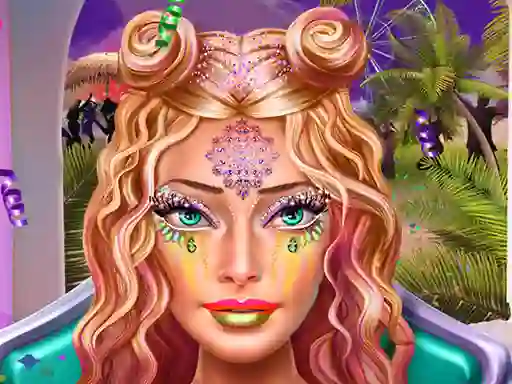 Ellie Coachella Makeup — безплатна онлайн игра