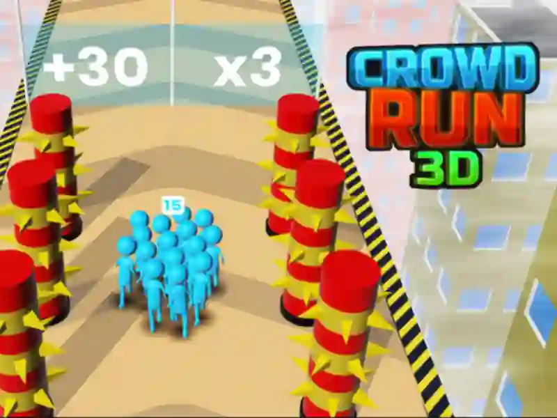Crowd Run 3D — безплатна онлайн игра