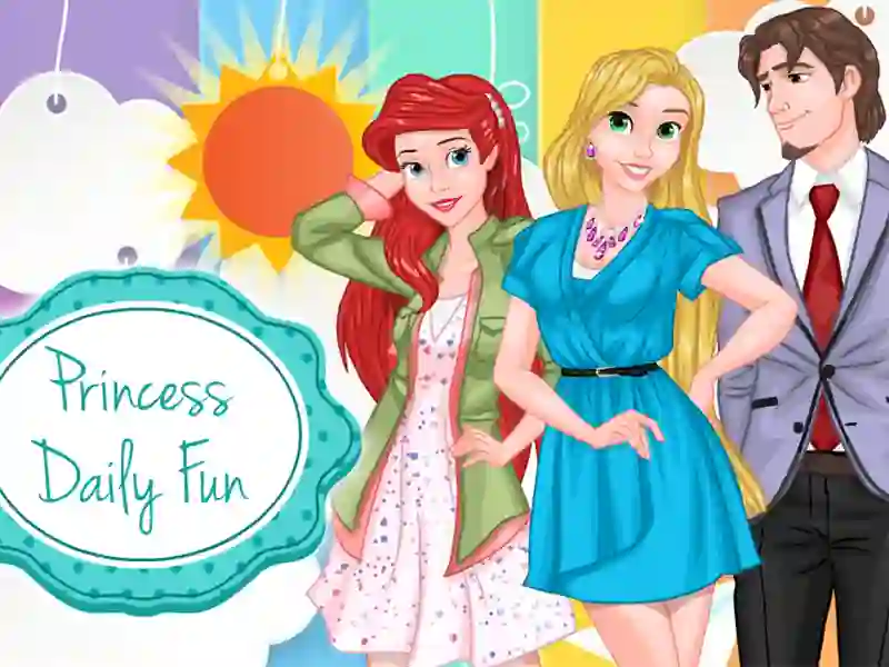 Princess Daily Fun — безплатна онлайн игра
