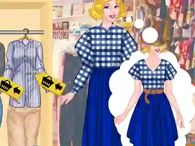 Princesses Thrift Shop Challenge — безплатна онлайн игра