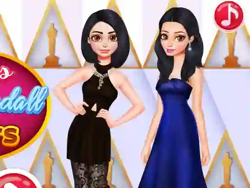 Kylie vs Kendall Oscars — безплатна онлайн игра