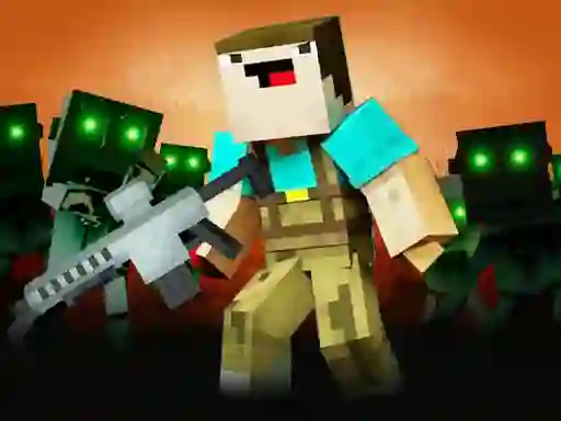 Noob Shooter Zombie — безплатна онлайн игра