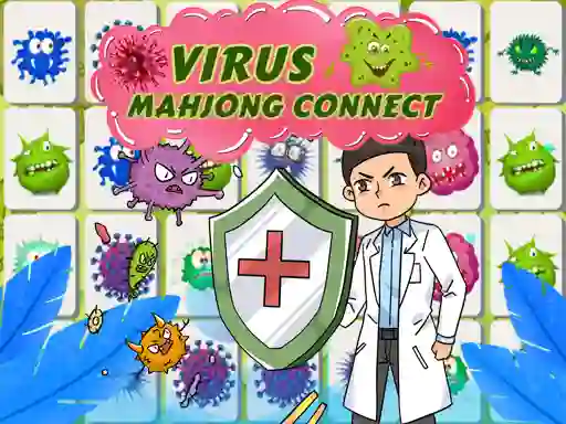 Virus Mahjong Connection — безплатна онлайн игра