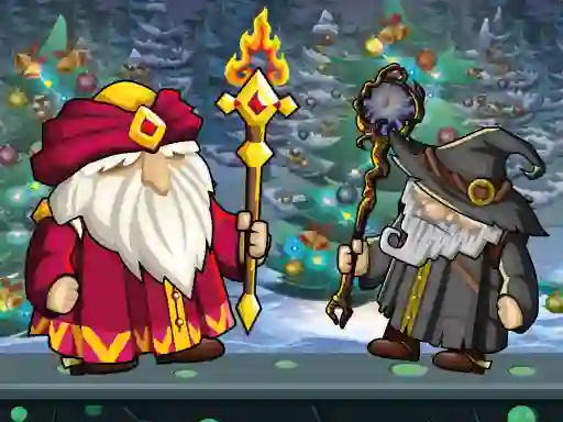 Wizard Santa Jump — безплатна онлайн игра