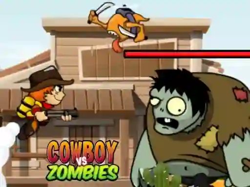 Cowboy vs Zombies — безплатна онлайн игра