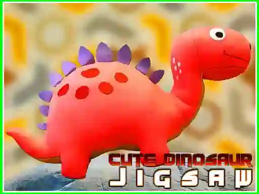 Cute Dinosaur Jigsaw — безплатна онлайн игра