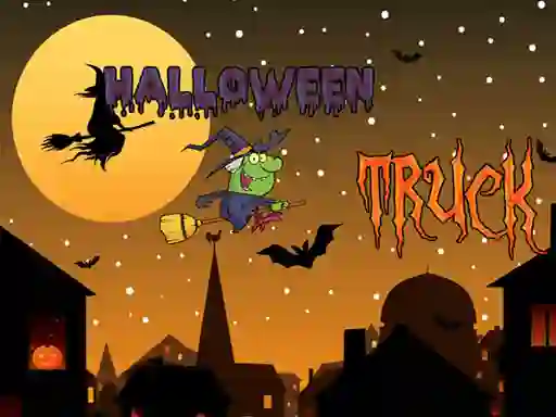 Halloween Truck — безплатна онлайн игра