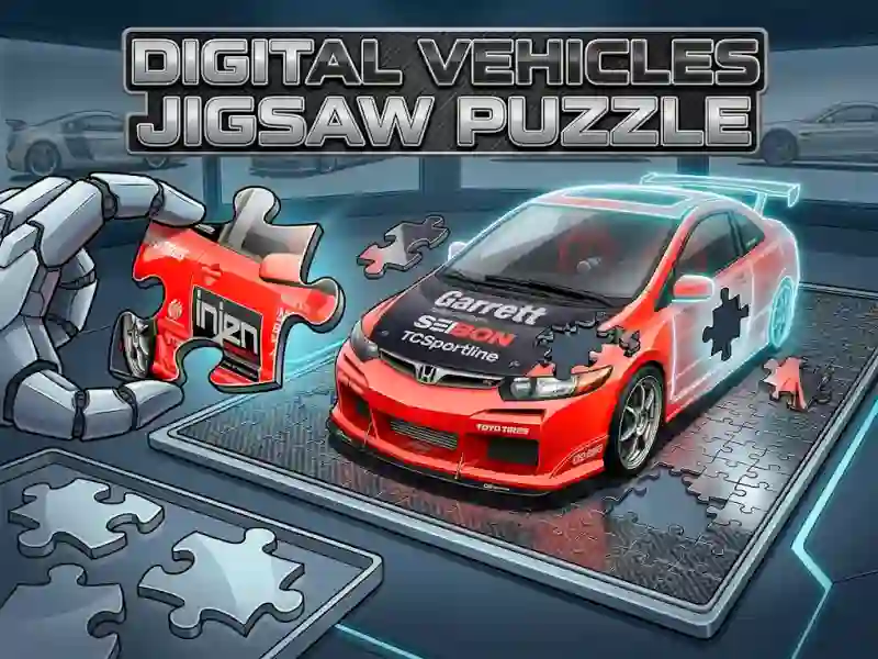 Digital Vehicles Jigsaw Puzzle — безплатна онлайн игра