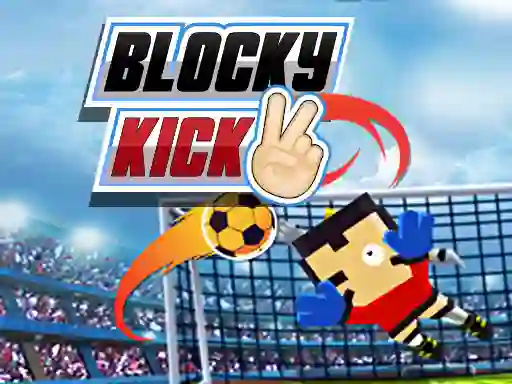 Blocky Kick 2 — безплатна онлайн игра