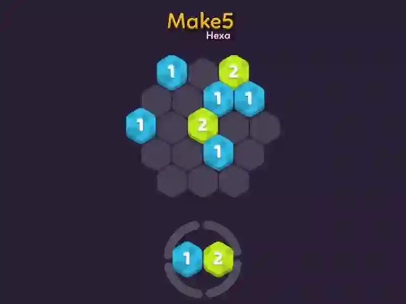 Make 5 Hexa — безплатна онлайн игра