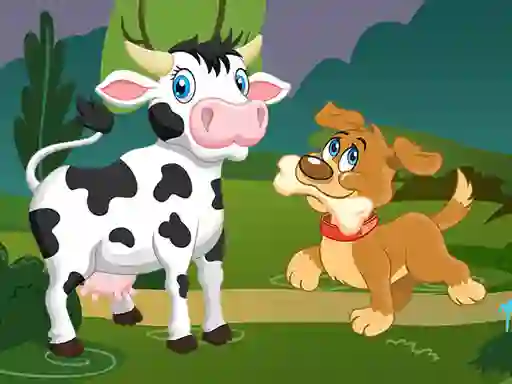 Domestic Animals Memory — безплатна онлайн игра