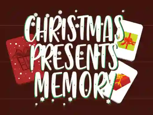 Christmas Presents Memory — безплатна онлайн игра