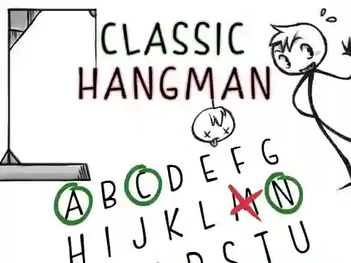 Classic Hangman — безплатна онлайн игра