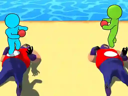 Dodge Ball Jump — безплатна онлайн игра