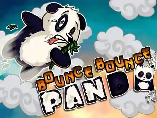 Bounce bounce Panda — безплатна онлайн игра