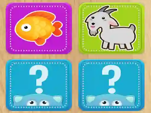 Find Animals Pair — безплатна онлайн игра