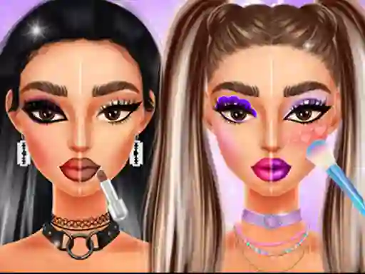 Makeup Trends: Then And Now — безплатна онлайн игра