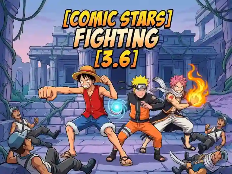 Comic Stars Fighting 3.6 — безплатна онлайн игра