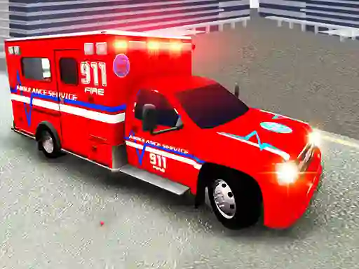 City Ambulance Driving — безплатна онлайн игра