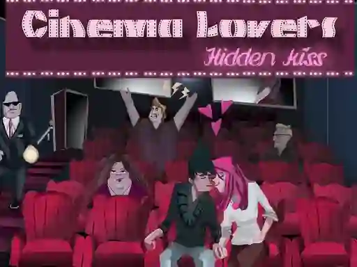 Cinema Lovers : Hidden kiss — безплатна онлайн игра