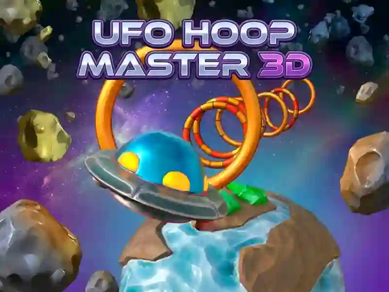 Ufo Hoop Master 3d — безплатна онлайн игра