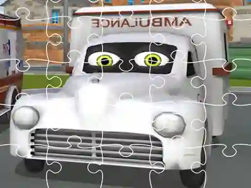 Ambulance Trucks Jigsaw — безплатна онлайн игра