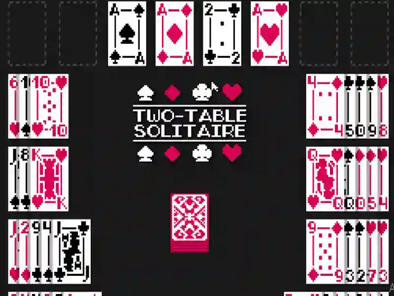 Two-Table Solitaire — безплатна онлайн игра