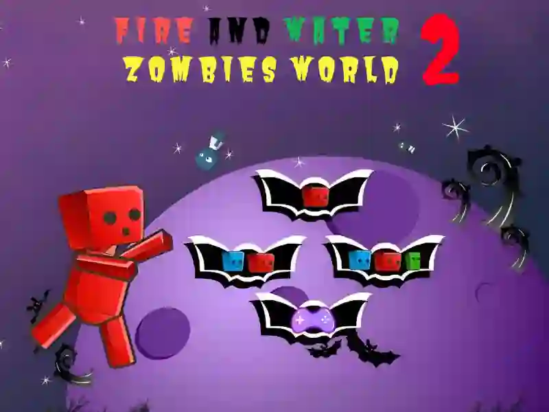 Fire And Water In Zombies World 2 — безплатна онлайн игра