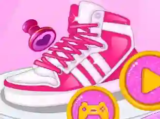Popstar sneaker designer — безплатна онлайн игра