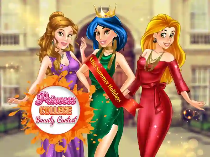Princess College Beauty Contest — безплатна онлайн игра