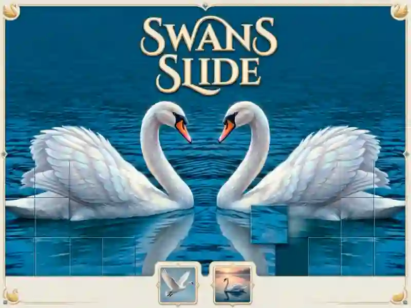 Swans Slide — безплатна онлайн игра