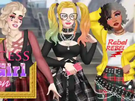 Princess E-Girl Fashion — безплатна онлайн игра
