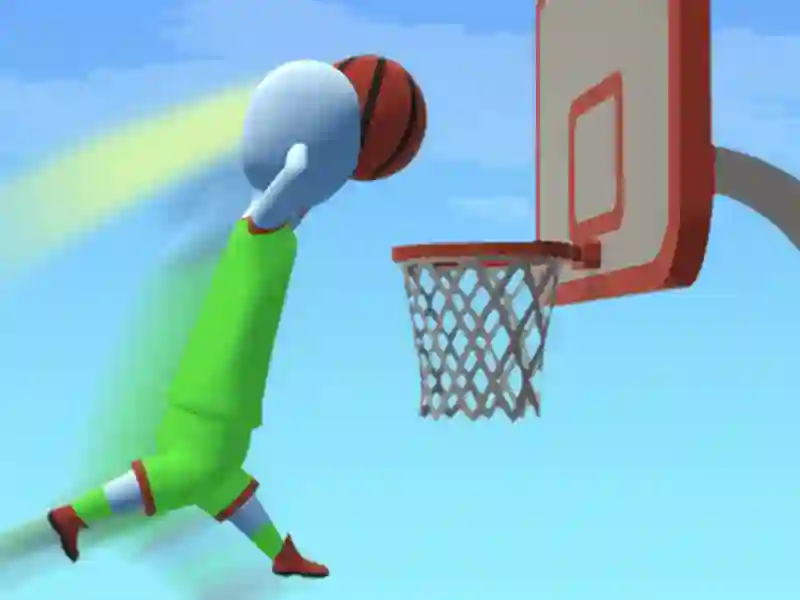 Tallman Dunk Rush — безплатна онлайн игра