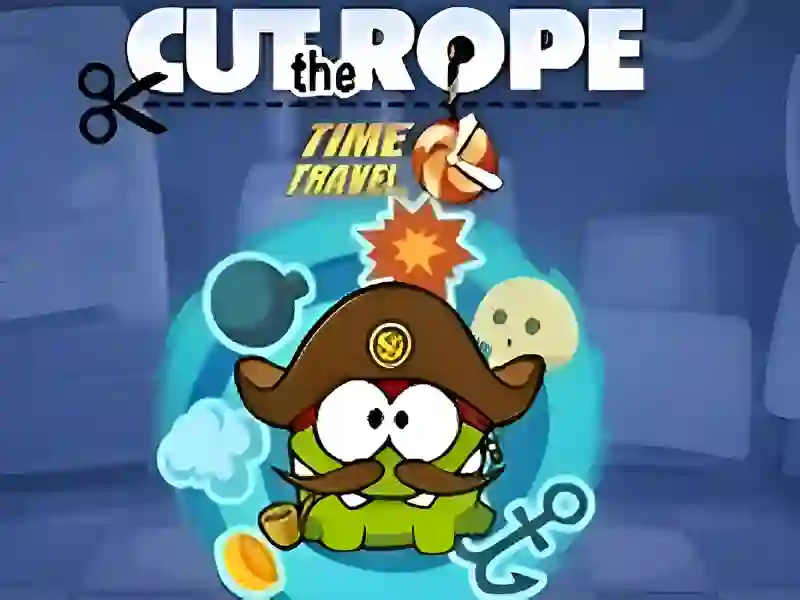 Cut the rope time travel — безплатна онлайн игра