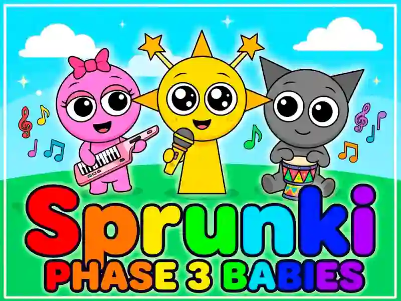 Sprunki baby PHASE 3 — безплатна онлайн игра