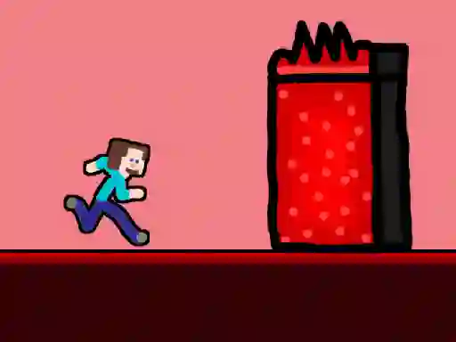 Steveman Lava World — безплатна онлайн игра
