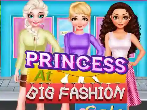 Princess Big Fashion Sale — безплатна онлайн игра