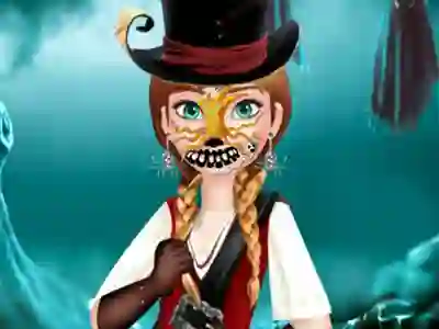 Halloween Face Art — безплатна онлайн игра