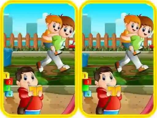 Public Park Differences — безплатна онлайн игра