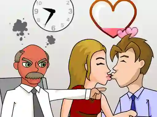Secret Office Kissing — безплатна онлайн игра