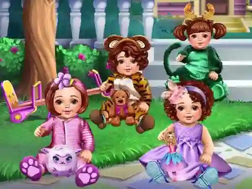 Kindergarten: Dress Up — безплатна онлайн игра