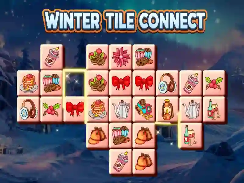Winter Tile Connect — безплатна онлайн игра