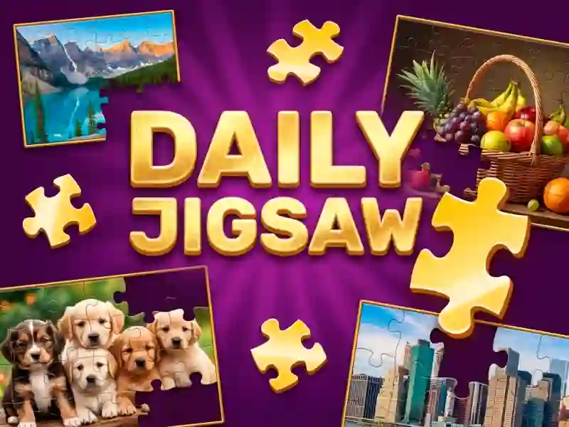 Daily Jigsaw — безплатна онлайн игра