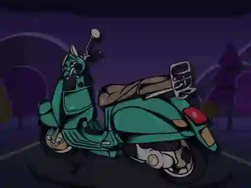 Classic Scooter Memory — безплатна онлайн игра